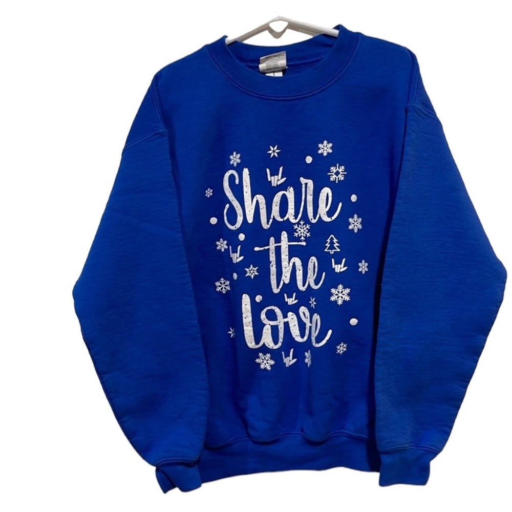 Share the Love Unisex Kids Sweatshirt